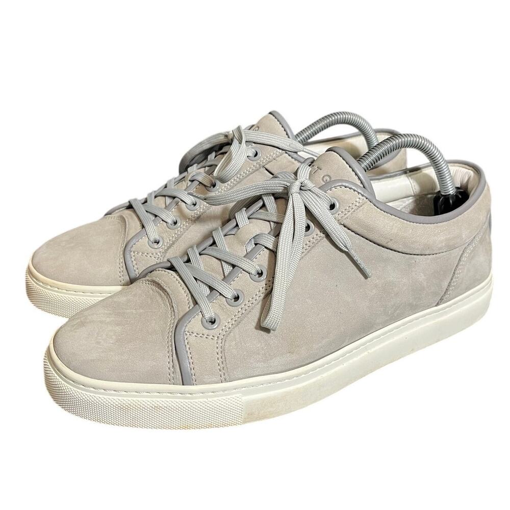 ETQ Amsterdam LT 01 Premium‎ Suede Dove Grey Minimalist Sneaker Size 44 US 11